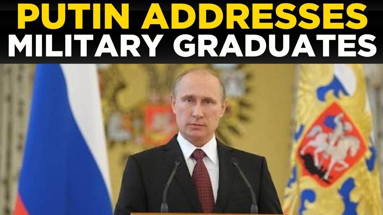 WORLD NEWS LIVE: Putin Meets Military Graduates, Delivers Key Address on Russia's Security Future