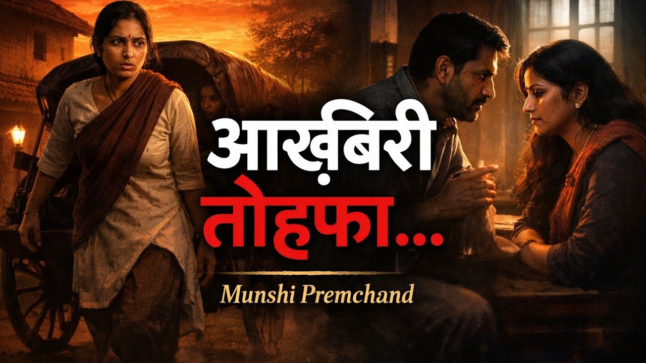 आख़िरी तोहफा ll मुंशी प्रेमचन्द ll प्रेम में फंसे एक युवक की सच्ची कहानी 