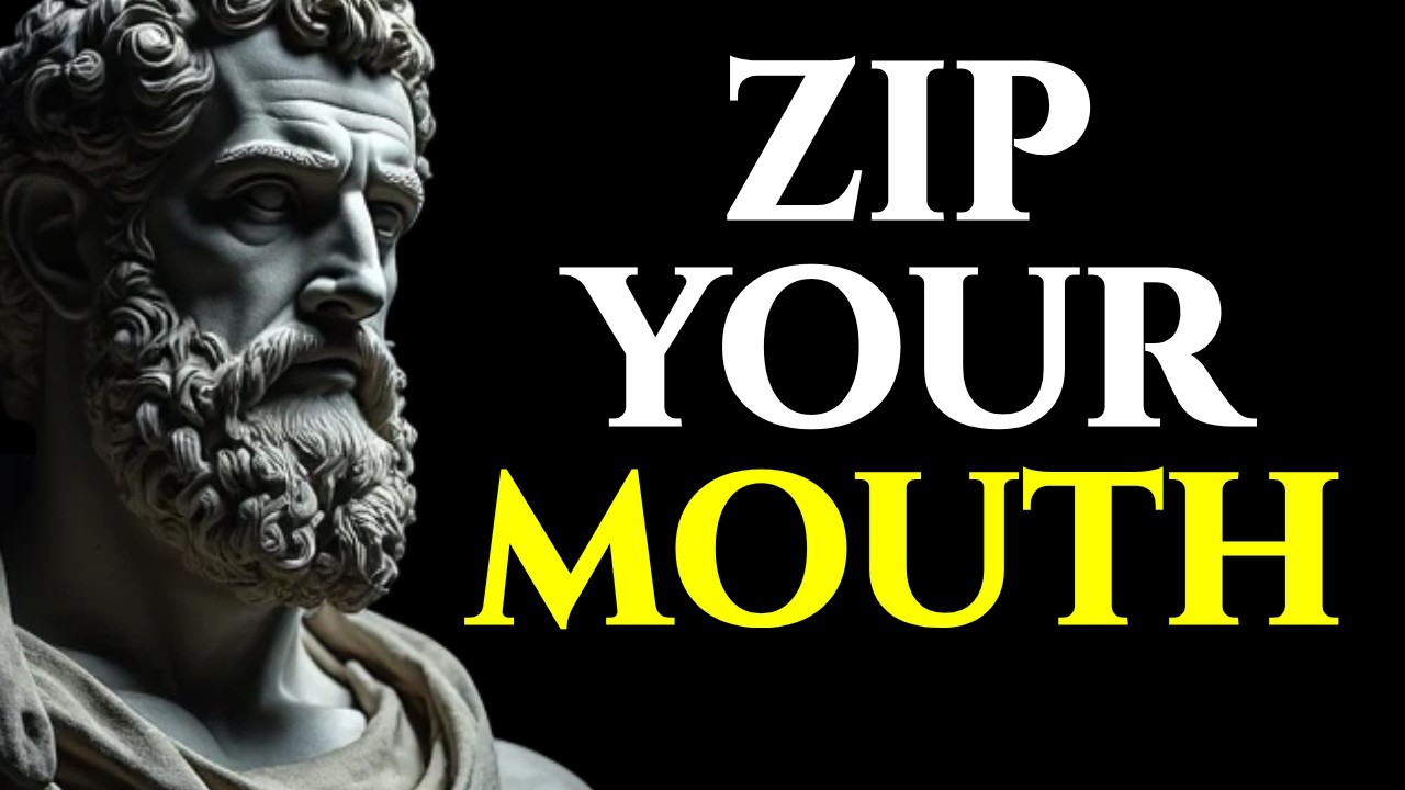 ALWAYS BE SILENT IN 10 SITUATIONS | STOICISM 🏛️