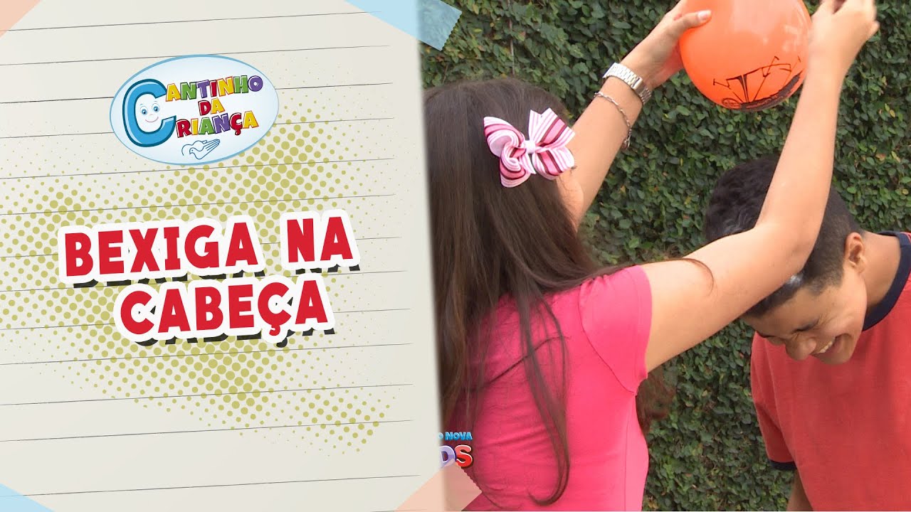 Cantinho da Criança | Bexiga na cabeça