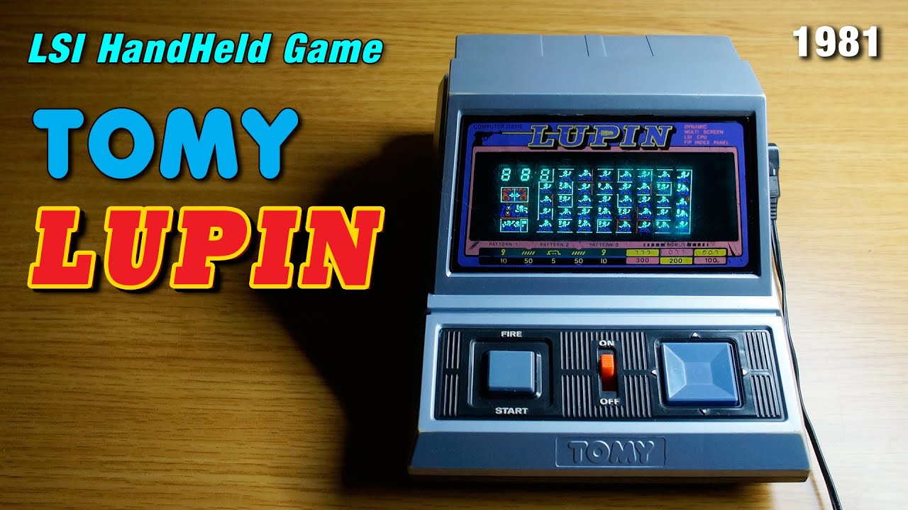 1981 토미 루팡 LSI 게임기(TOMY LUPIN LSI Game repair)