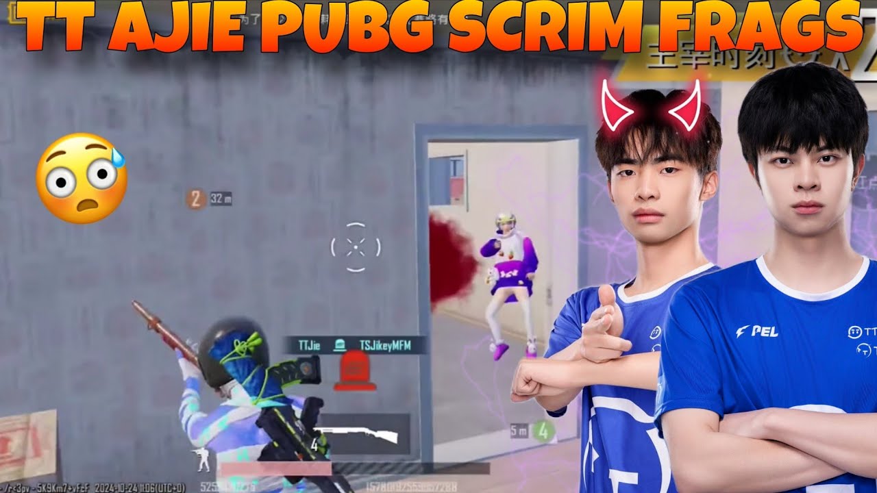 TT Ajie PMGC 2024 Practice Scrim Highlights !!🔥🏆 TT Ajie POV 😱