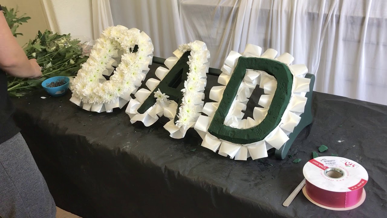 The New Season Florist | Dad Letter Tutorial