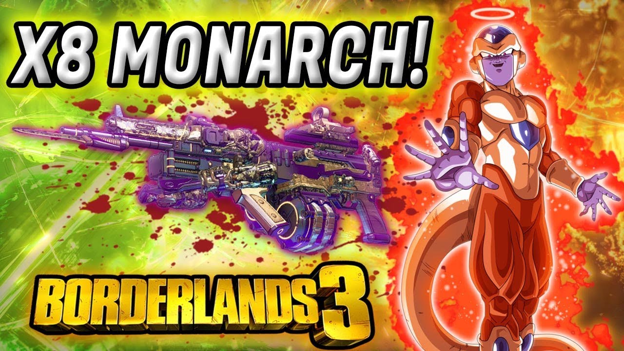 MASSIVE UPGRADE! 150% Radiation x8 Monarch Legendary Showcase! Borderlands 3 M10 Monarch Showcase