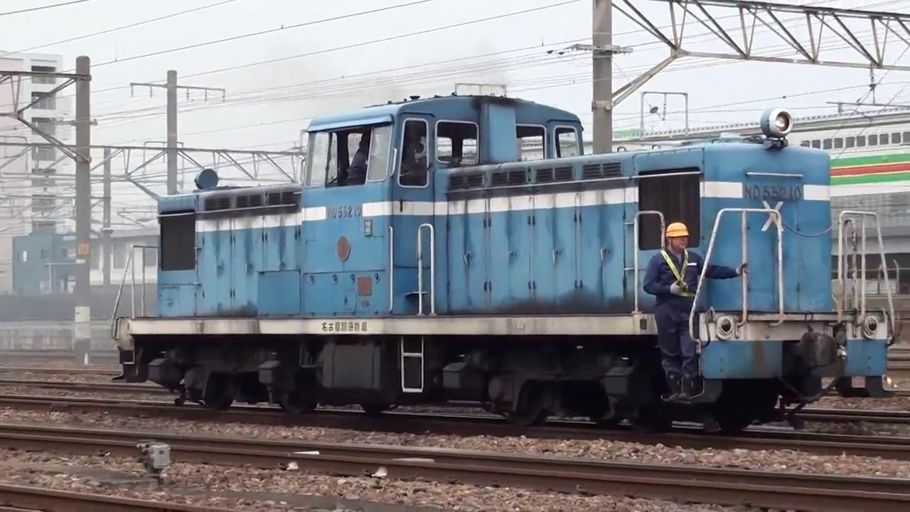 3月30日 EF64 1026と名古屋臨海ND552 10の入れ替え IN笠寺