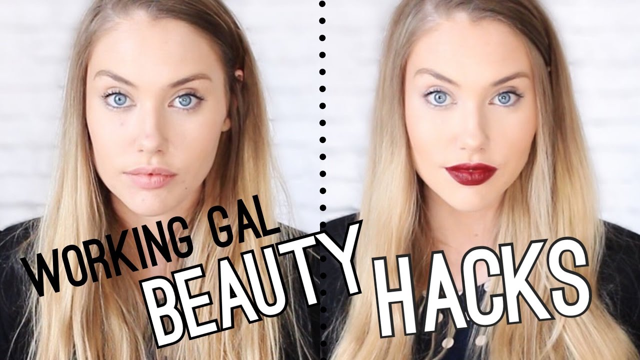 DAY to NIGHT Hair & Makeup HACKS Every Working Gal Should Know!