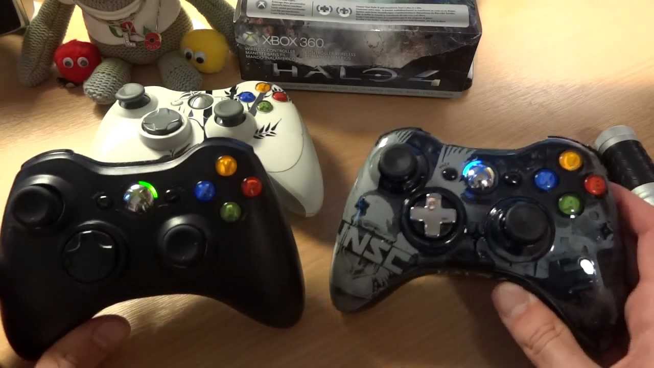 Halo 4 Limited Edition Xbox 360 Wireless Controller Unboxing & Overview - By TotallydubbedHD