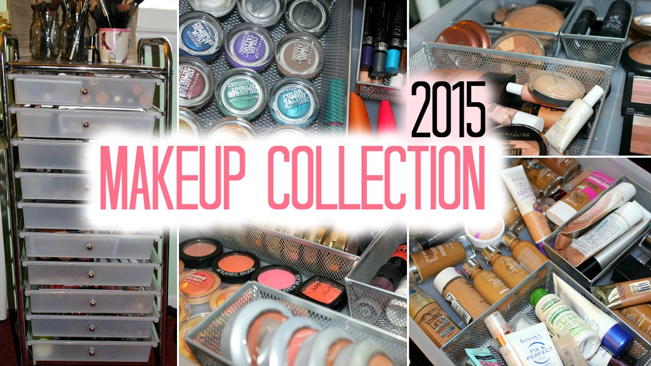UPDATED Makeup Collection & Storage 2015 ♡ Lawenwoss