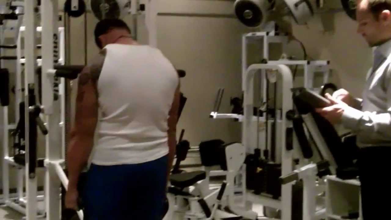Shoulder Shrug on the OME at The Strength Room