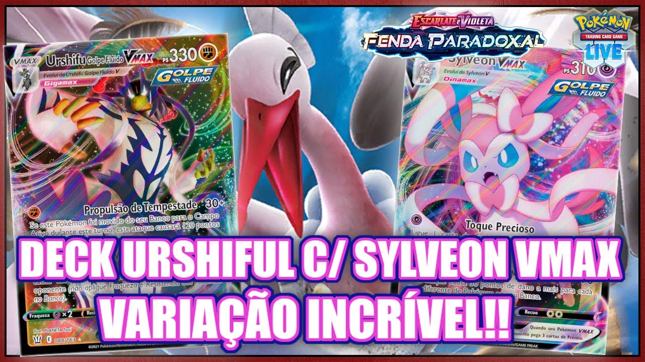 SINERGIA EXPLOSIVA: BOMBEDIER EX IMPULSIONA A VELOCIDADE DO DECK URSHIFU E SYLVEON! #52
