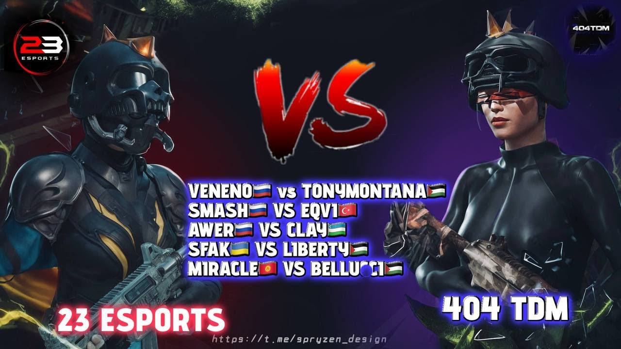 404 TDM🇦🇲 VS 23 ESPORTS🇵🇸