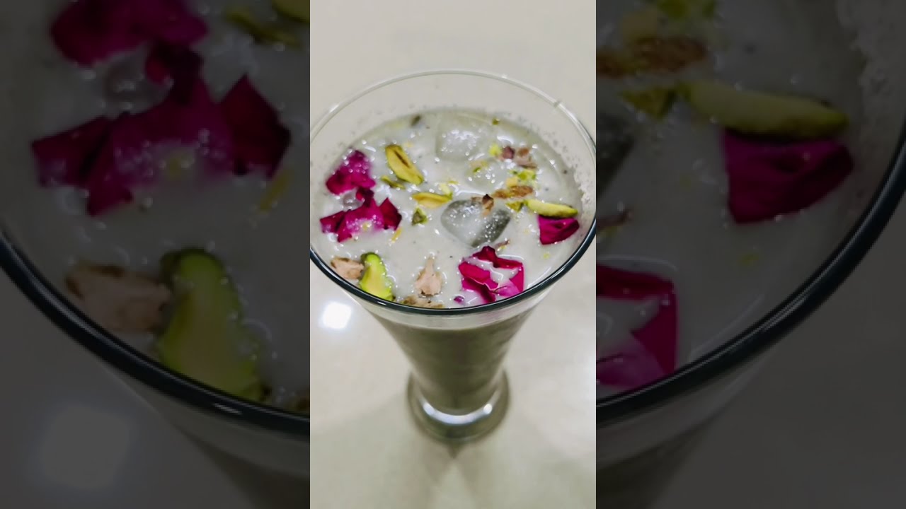 ठंडाई रेसिपी @The Food Fiesta by Falguni Pathak # healthy refreshment #thandai recipe ઠંડાઈ રેસિપી# 