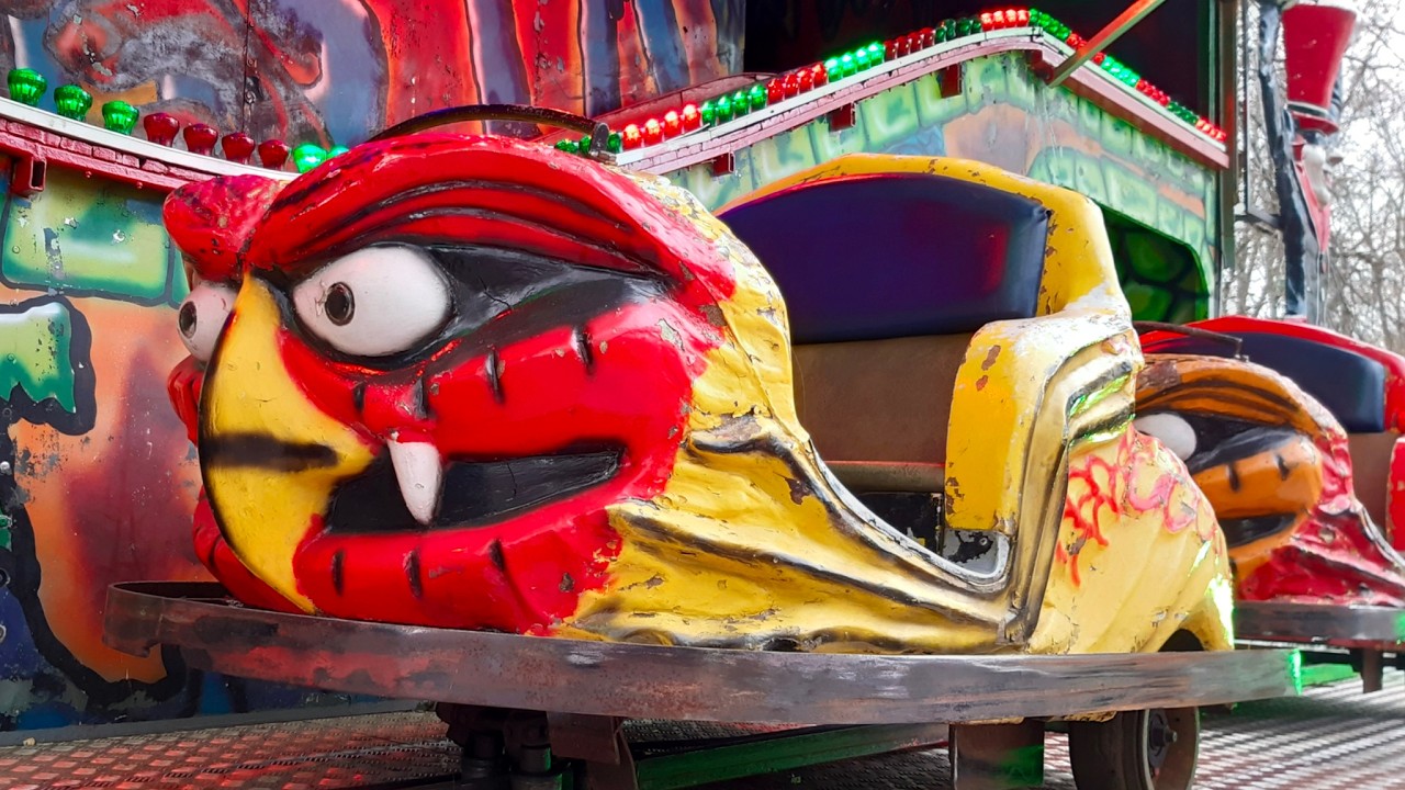 Rolla Ghosta Ghost Train - On-ride POV -  Swindon 2025