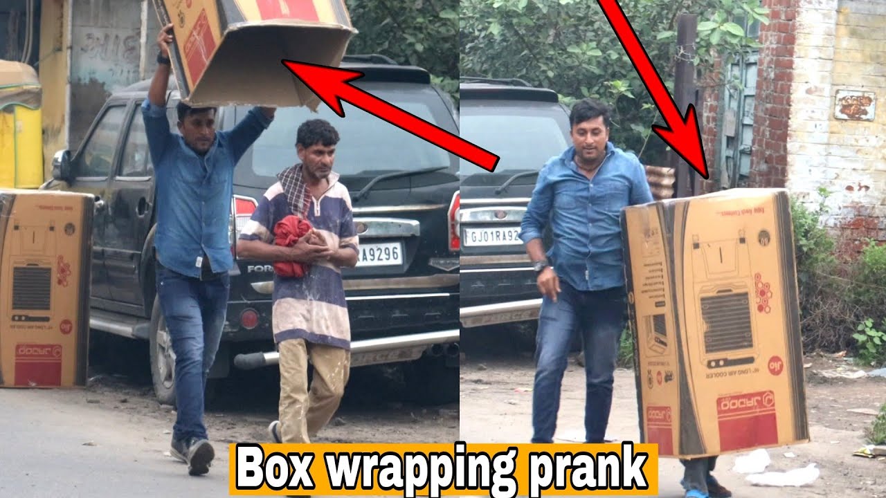 Box Wrapping Prank Video || Prank Video Comedy 2023 || Prank In India || Sagar No 1