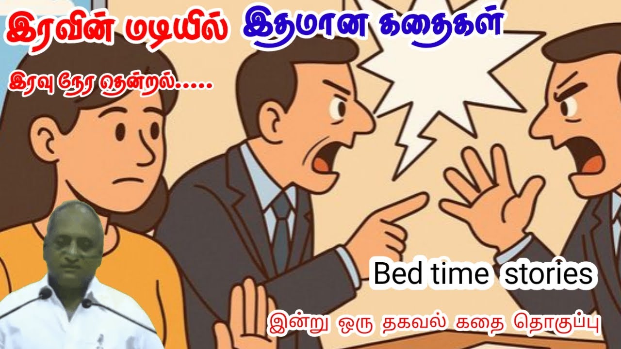 சந்தோஷம் ஒரு மனநிலை | மன அழுத்தம் நீங்கி கவலைகள் மறந்து தூங்க | Thenkachi Ko Swaminathan Stories