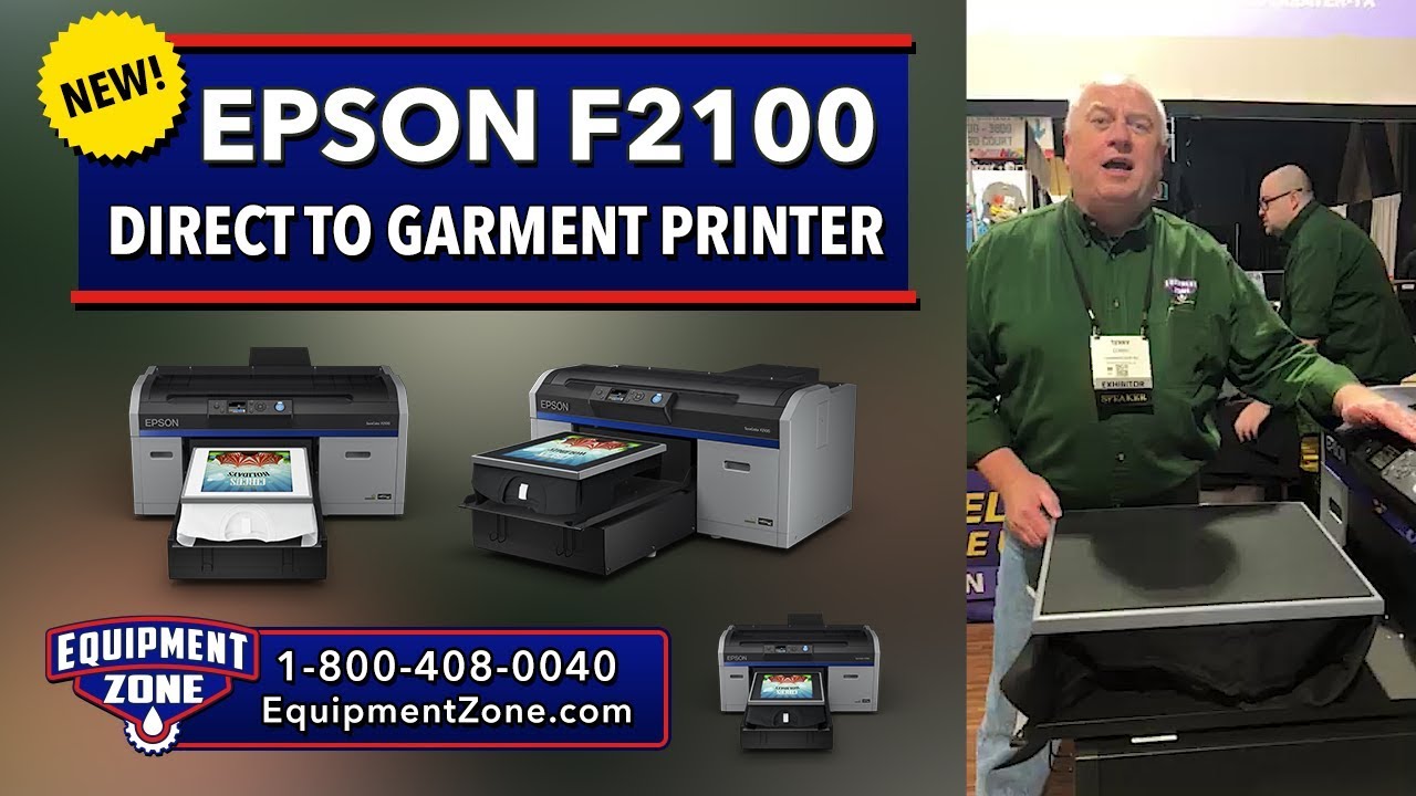 Epson SureColor F2100 Direct To Garment Printer - New