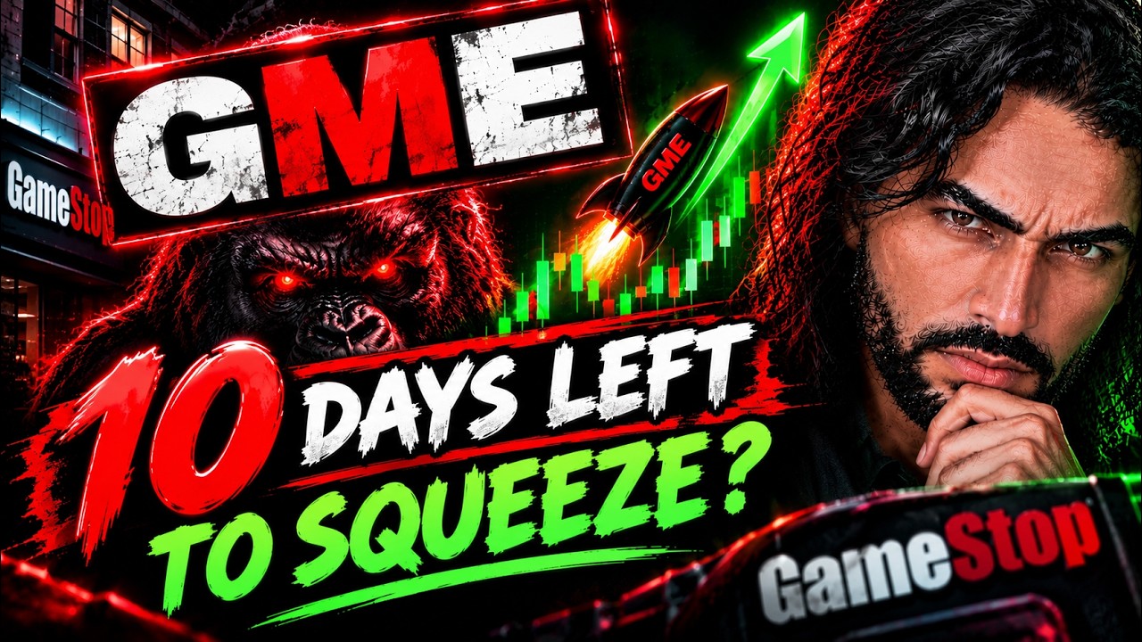 GME: ОСТАЛОСЬ 10 ДНЕЙ... ЖДАТЬ ЛИ ШОРТ-СКВИЗ? 🚀