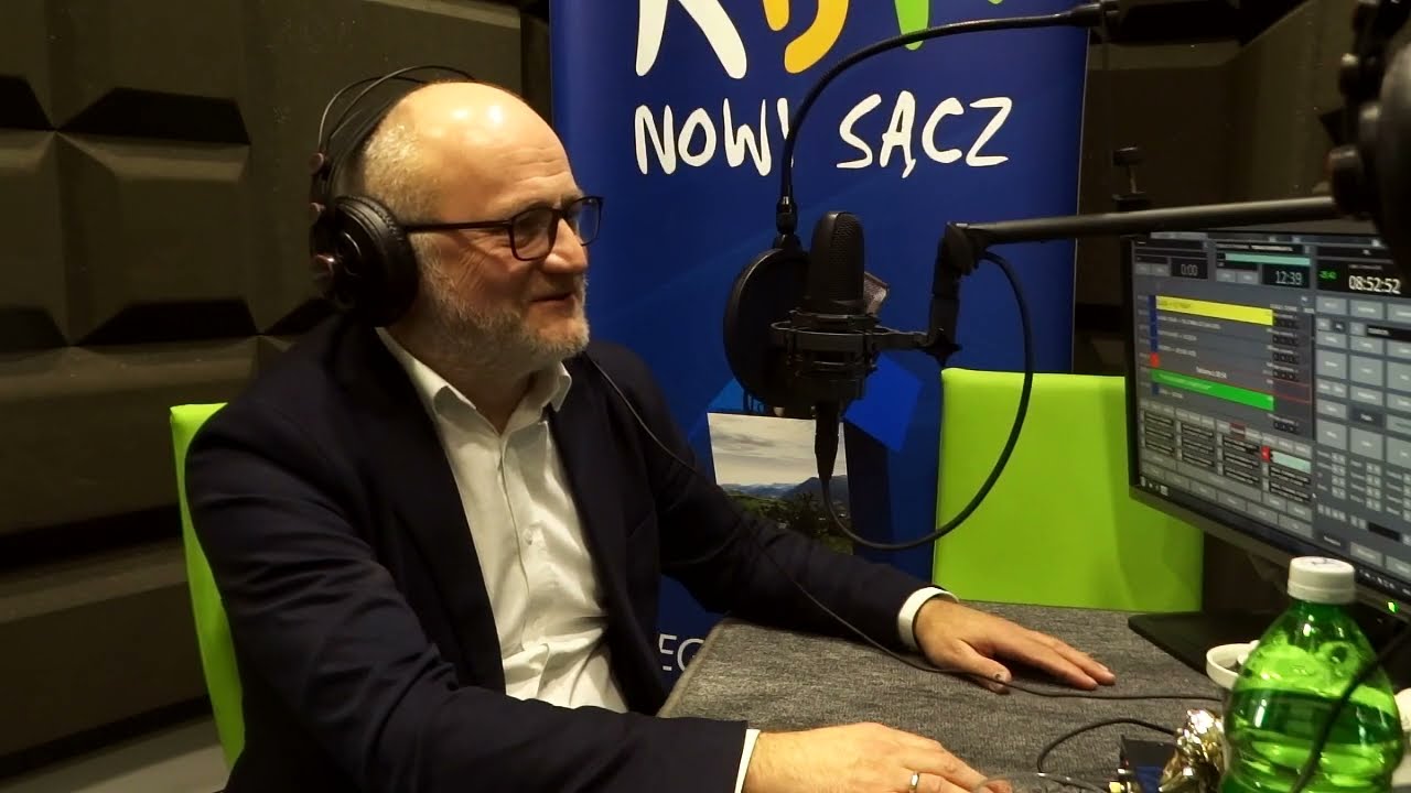 Benedykt Węgrzyn, wójt gminy Dobra. Słowo za słowo w RDN Nowy Sącz (13.03.2026)