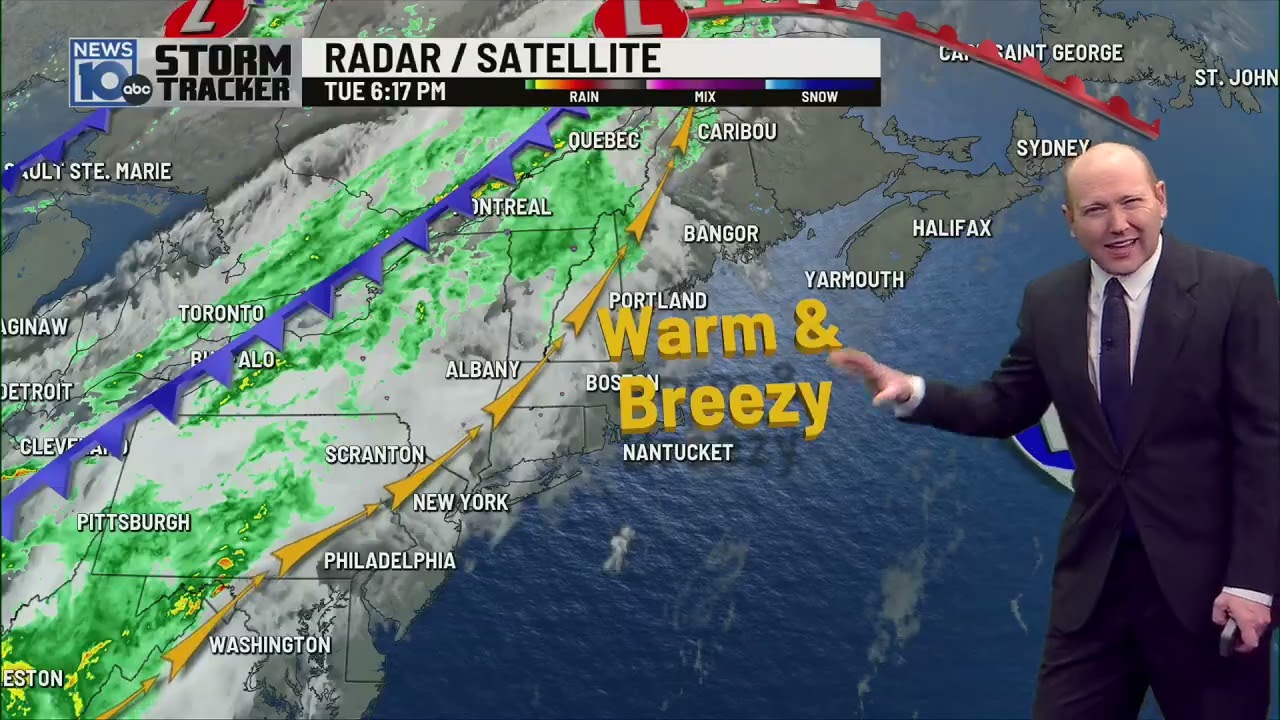 Rain Tonight, More Seasonable Through The Weekend