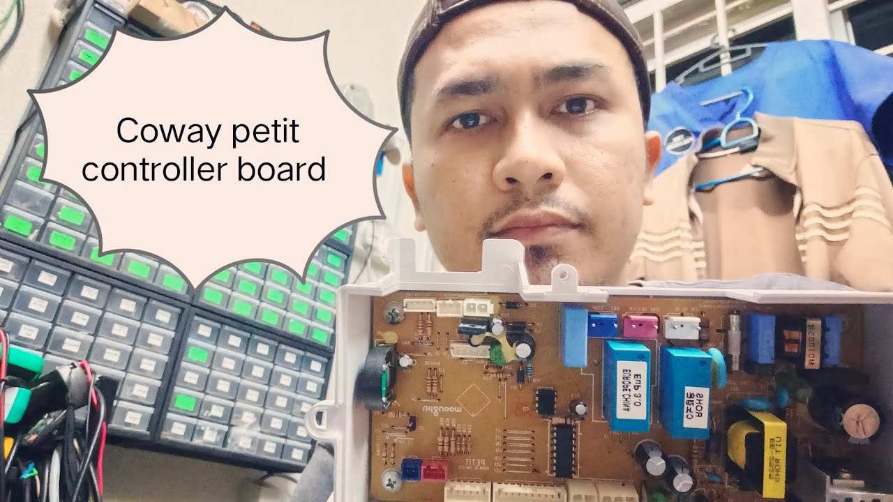 Coway petit controller board tak hidup. Mati total. Ini sebabnya!