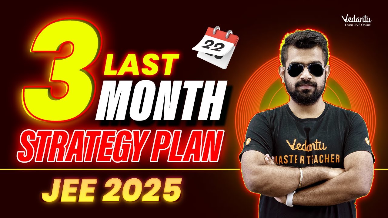 Last 3 Month Plan🗓️| JEE 2025 |🔥 Shimon Sir