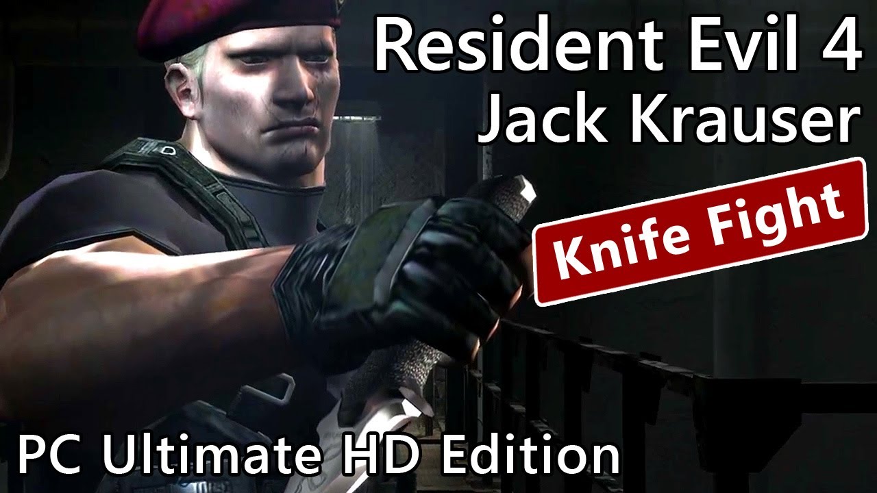 Resident Evil 4 Krauser Knife Fight PC HD Ultimate Edition
