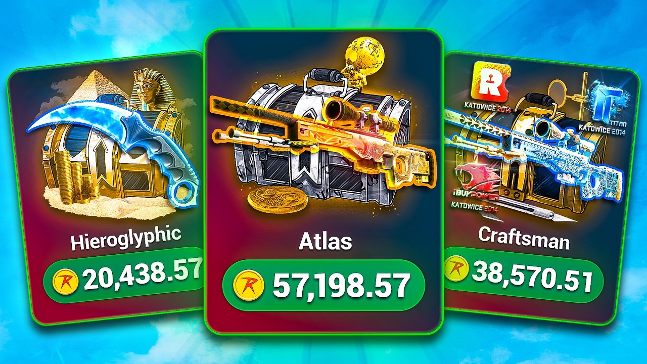 I OPENED THE MOST EXPENSIVE CASES POSSIBLE!