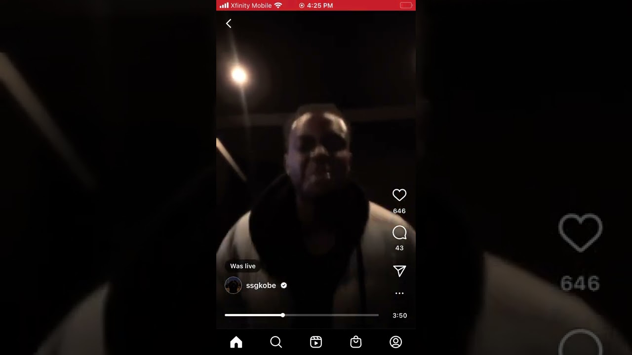 Ssgkobe previews new fire snippets on IG live 🔥🔥🔥 04/21/22