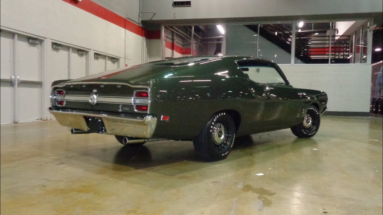 1969 Ford Fairlane Cobra in Black Jade & 428 Engine Sound on My Car Story with Lou Costabile