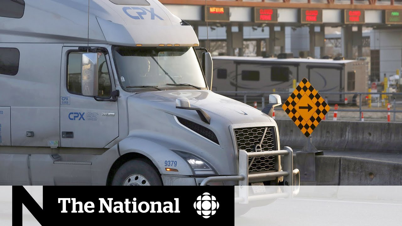 Cross-border truckers must be vaccinated, Ottawa says