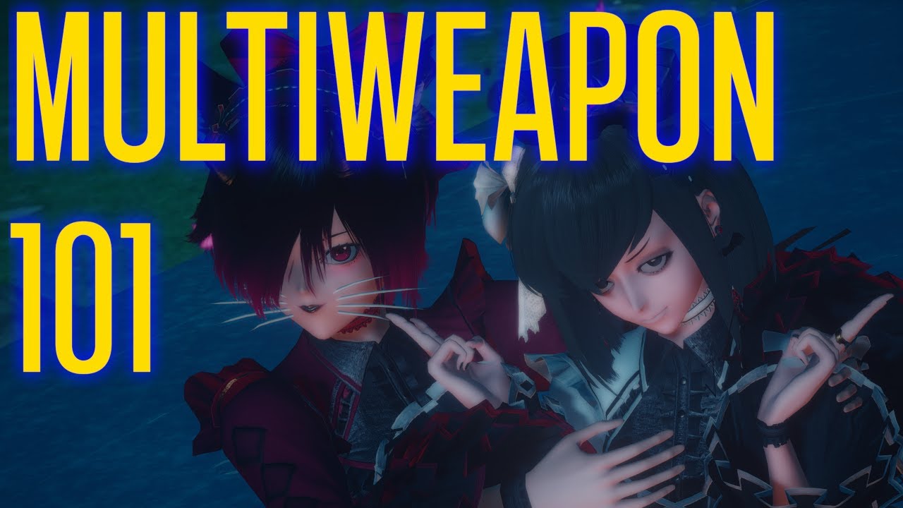 [PSO2:NGS] Learn how to use Multiweapons in New Genesis
