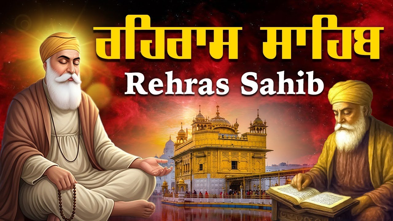 Rehraas Sahib | Evening Path Rehras Sahib \ ਰਹਿਰਾਸ ਸਾਹਿਬ ਪਾਠ \ Rehras Sahib da Path \ Rehras Sahib