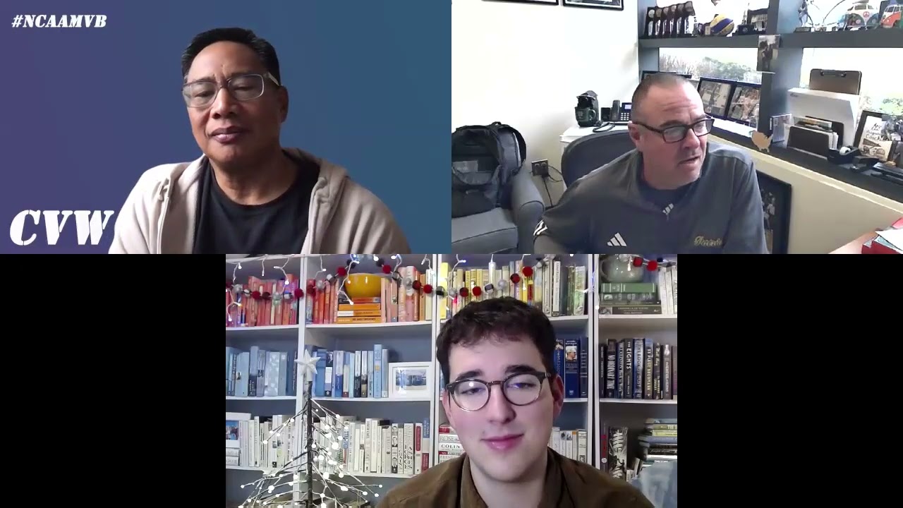 Episode 289, College Volleyball Weekly, Men's Top 20, Media-Coach Matchup and News Update, 12-29-25