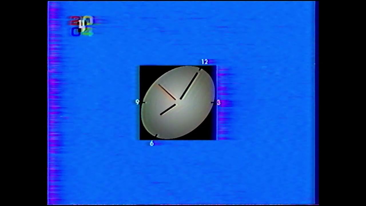 3 канал . Конец вечернего эфира. (10.01.2004)