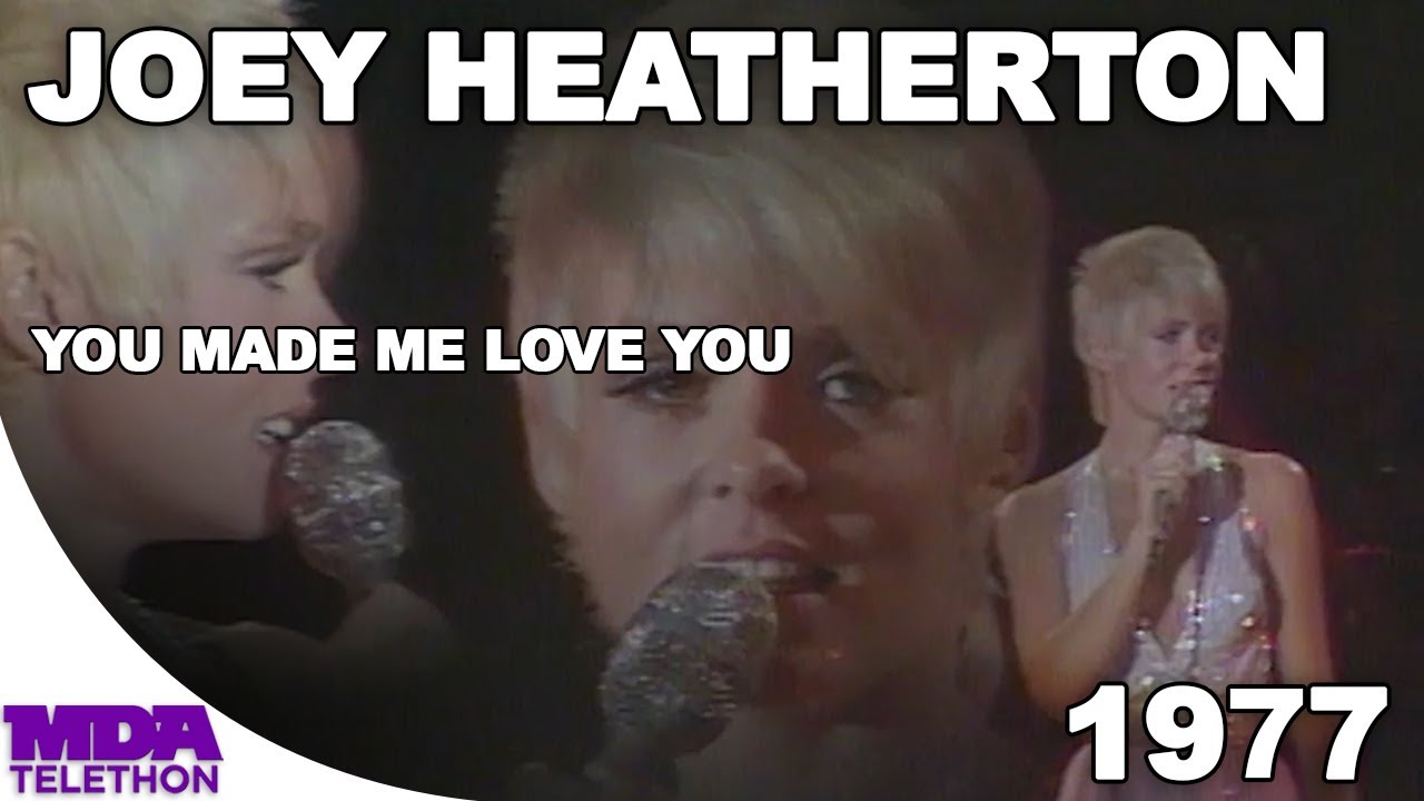 Joey Heatherton - You Made Me Love You | 1977 | MDA Telethon