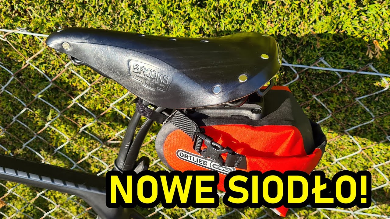 BROOKS B17 - BRZYDKIE I WYGODNE SIODEŁKO SZOSOWE? [DB 124]