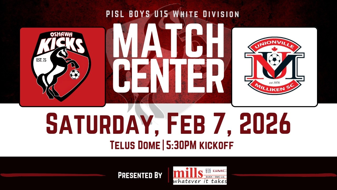 LIVE | Oshawa Kicks vs Unionville Milliken SC | Game 9 | Provincial Indoor Soccer League