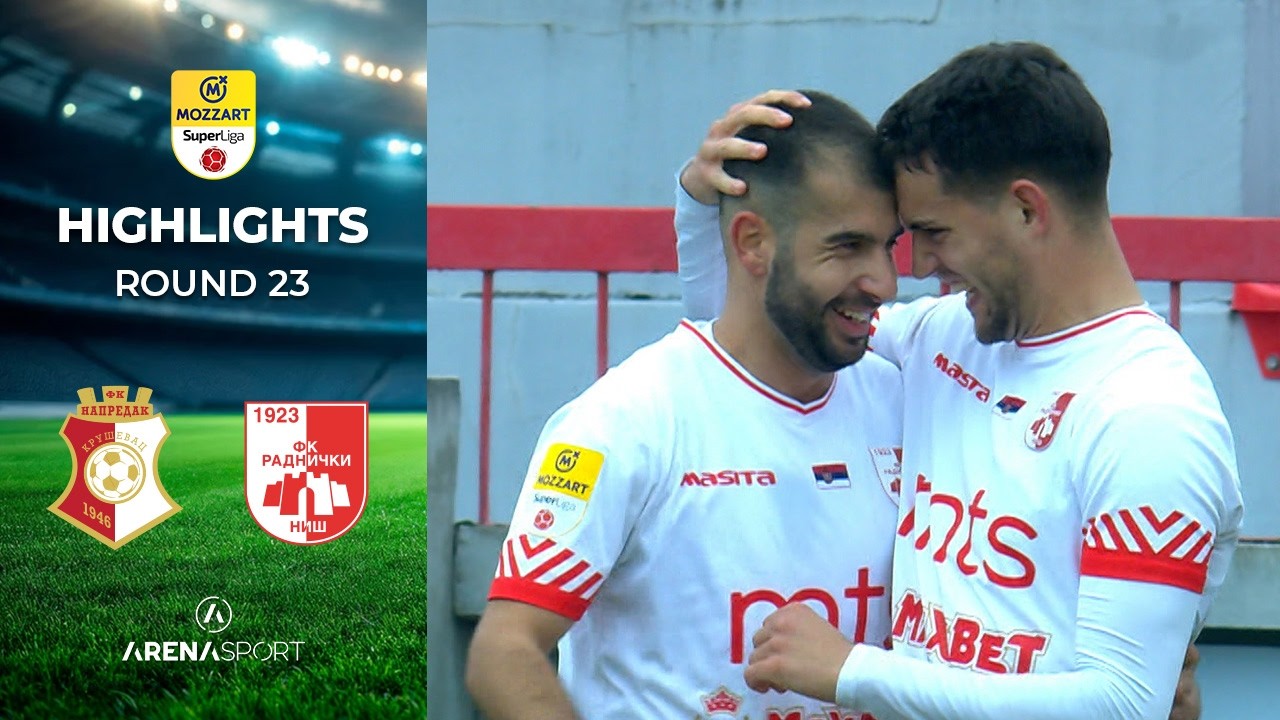 Napredak  - Radnički Niš 2:4| MOZZART BET SUPERLIGA SRBIJE (23. kolo) | 14. februar 2026.