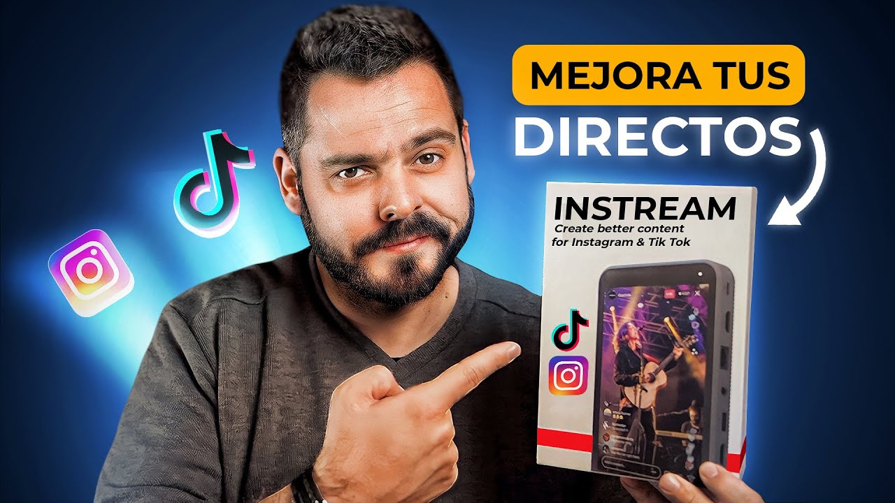 INSTREAM: El dispositivo que necesitas ⚡️ para emitir directos como un PRO en Instagram y TikTok