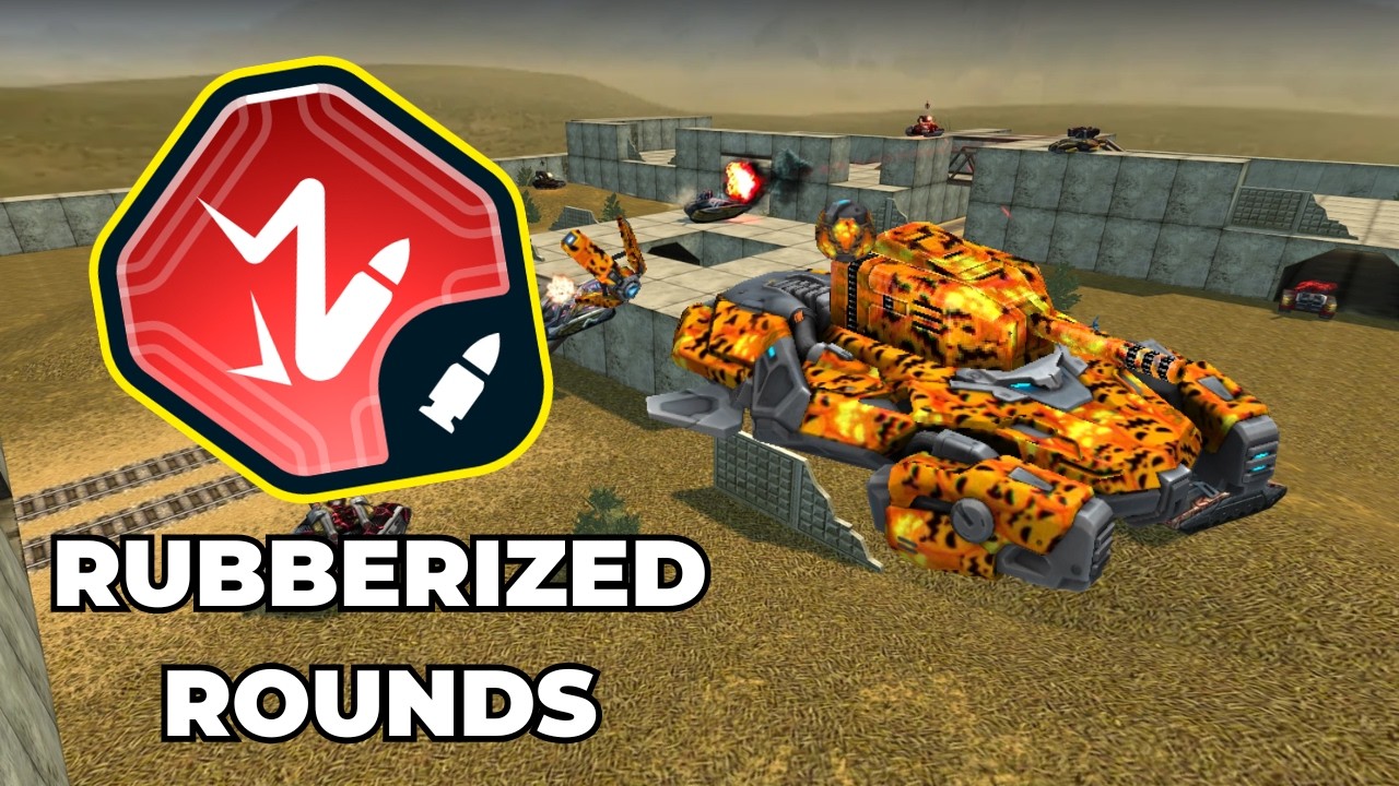 Tanki Online - SMOKY RUBBERIZED ROUNDS Gameplay In Scope CTF With Paladin Booster - 25/6
