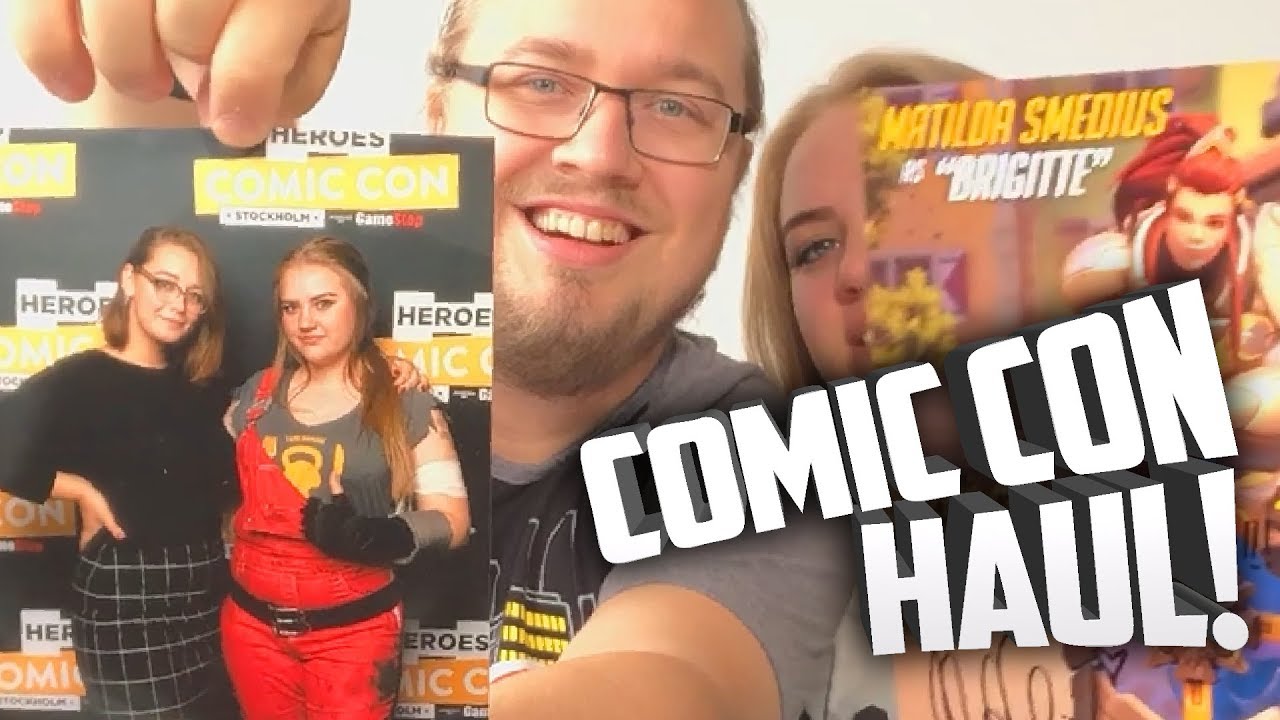 VAD KÖPTE VI PÅ COMIC CON?