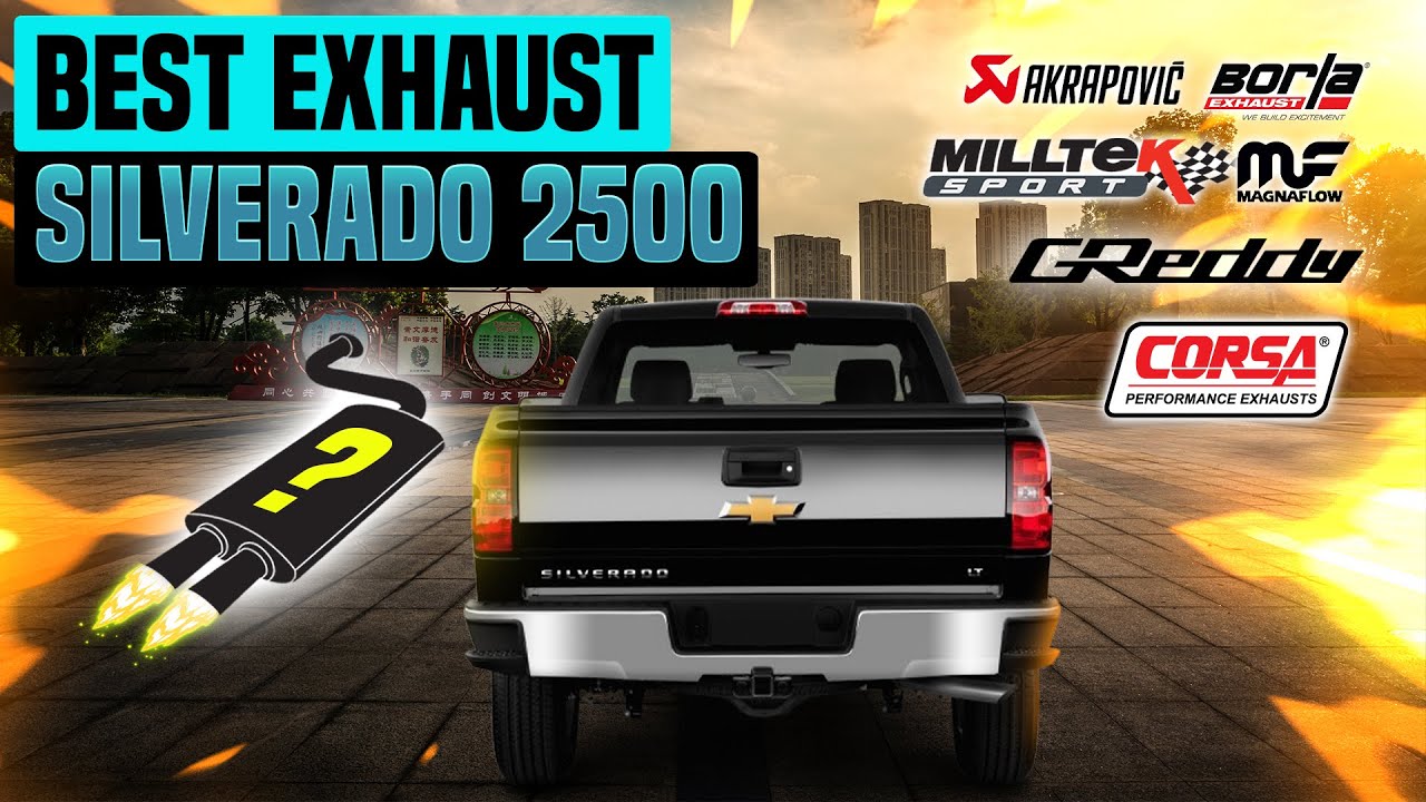 Chevrolet Silverado 2500 Exhaust Sound🔥Black Widow,Borla,Corsa,Dynomax,Flowmaster,Hooker,Magnaflow