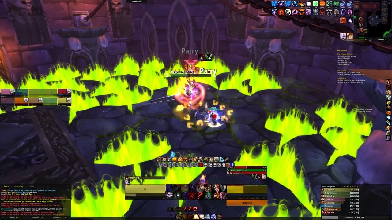 Naxxramas 10 Man Heigan the Unclean- Azerothcore Playerbots
