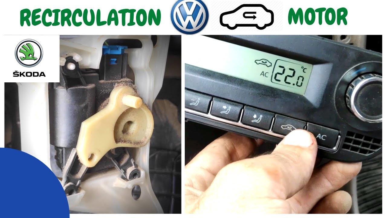 Volkswagen Polo, Vento, Jetta, skoda Rapid AC Recirculating Flap motor Problem