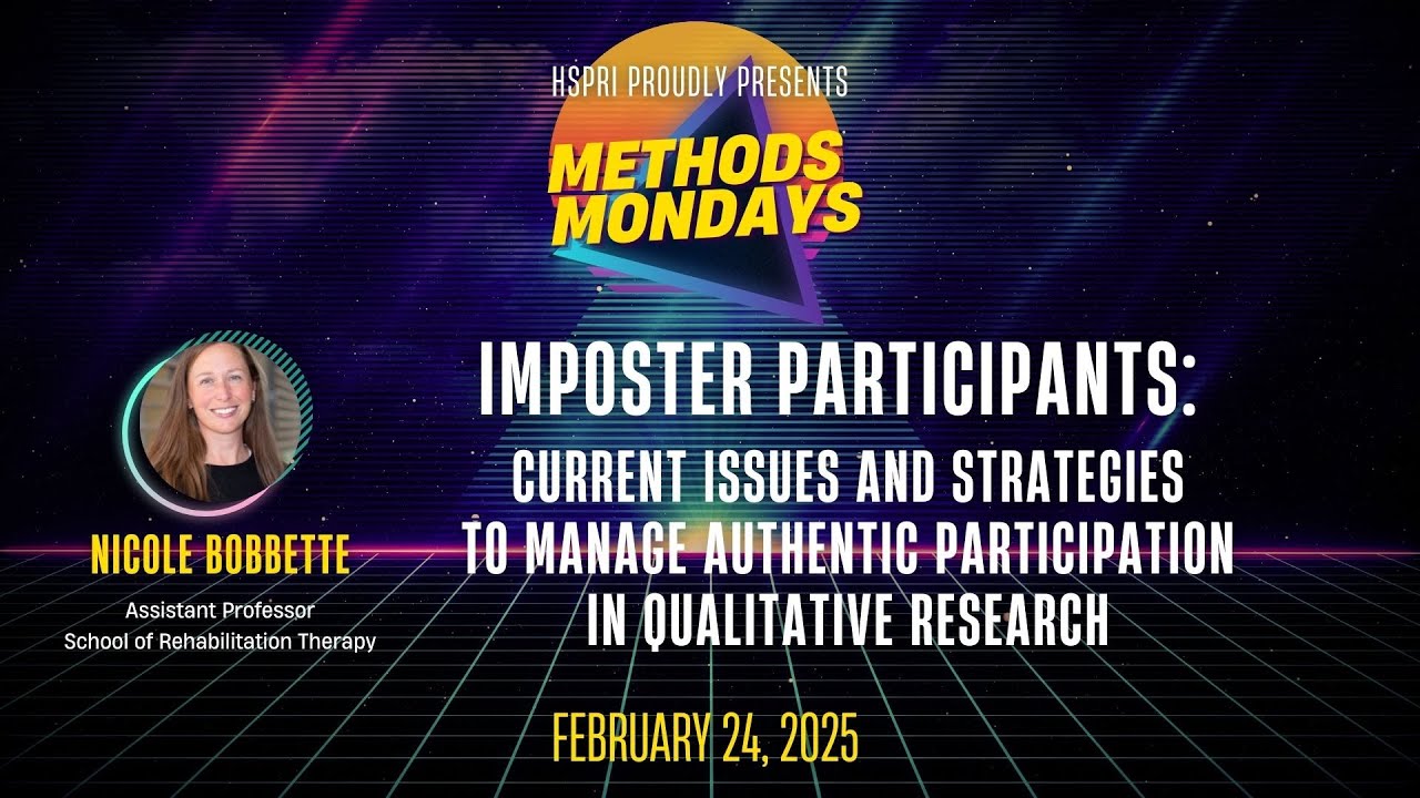 Imposter Participants: Strategies to Manage Authentic Participation in Qualitative Research