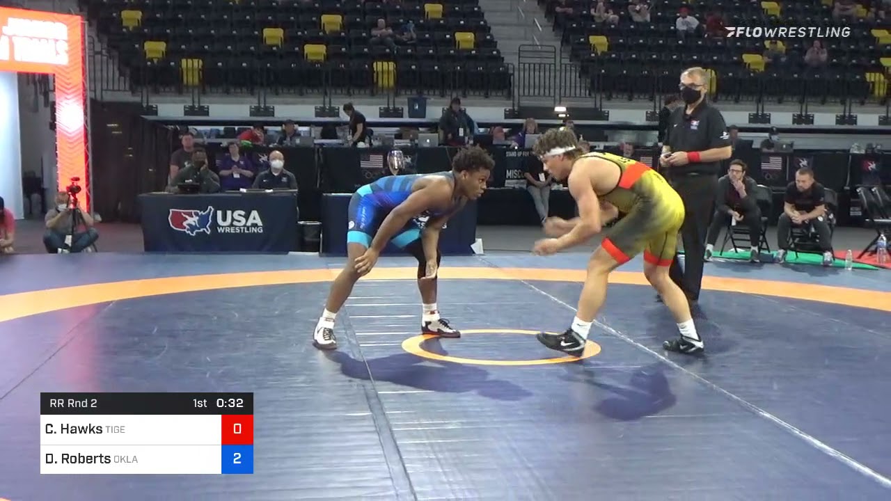 86 Kg Prelims - Colton Hawks, Tiger Style Wrestling Club Vs Darrien Roberts, Oklahoma Regional Tra