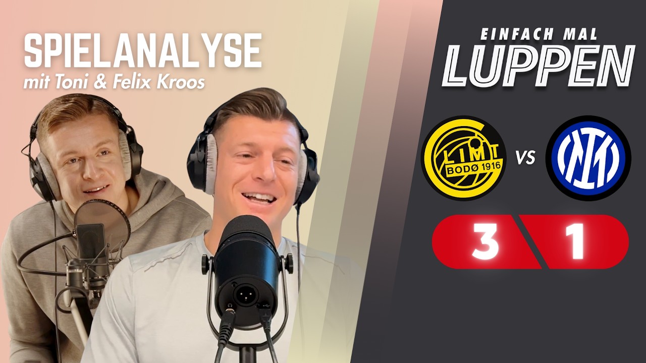 FK Bodø/Glimt VS Inter Mailand – 3:1-Schock: Inter vor dem Aus?! | Luppen TV Spielanalyse