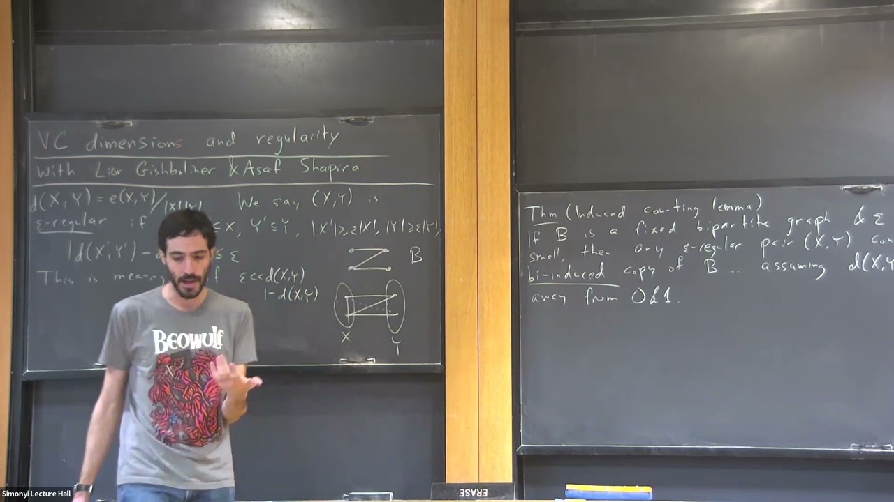 VC Dimensions and Regularity - Yuval Wigderson