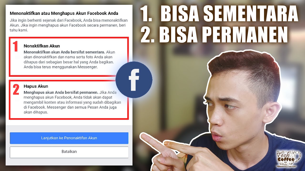 Cara Menonaktifkan Akun Facebook Sementara & Cara Hapus Permanen Selamanya