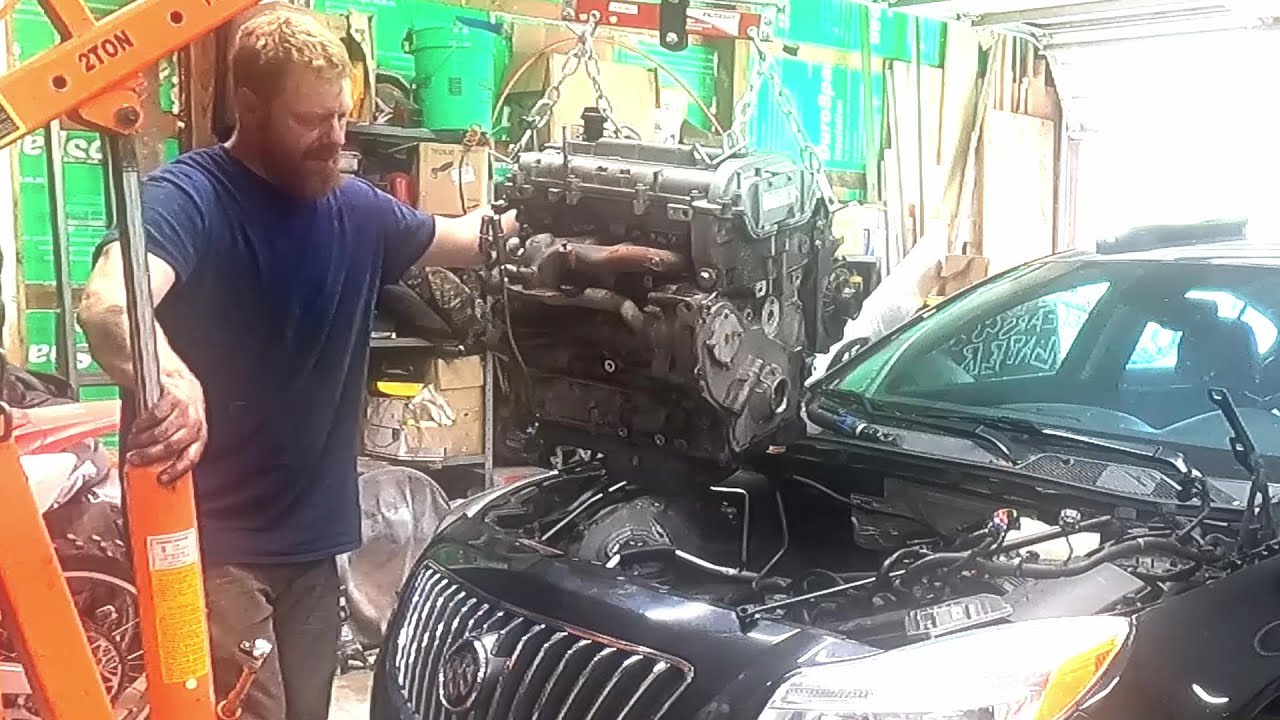 2011 Buick Regal 2.4 Engine Removal: Watch Us Work Time Lapse